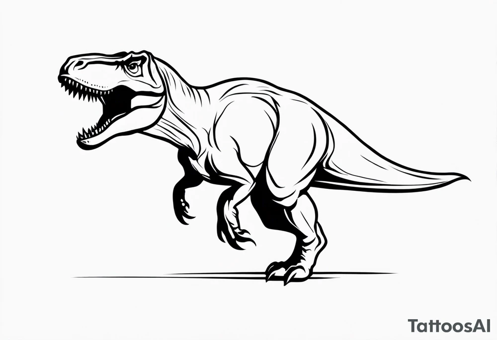 T Rex Tattoo Ideas 0054