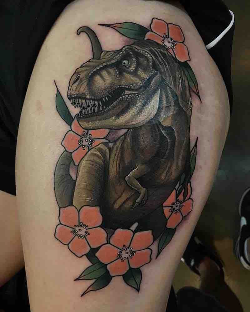 T Rex Tattoo Ideas 0071