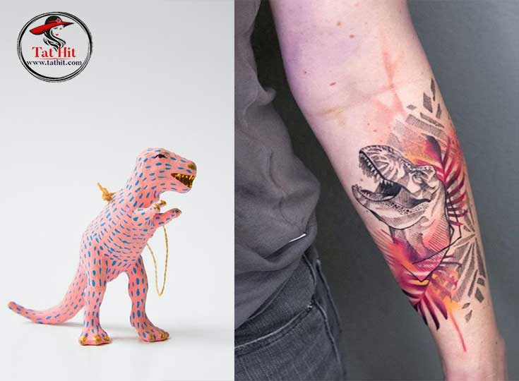 T Rex Tattoo Ideas 0074