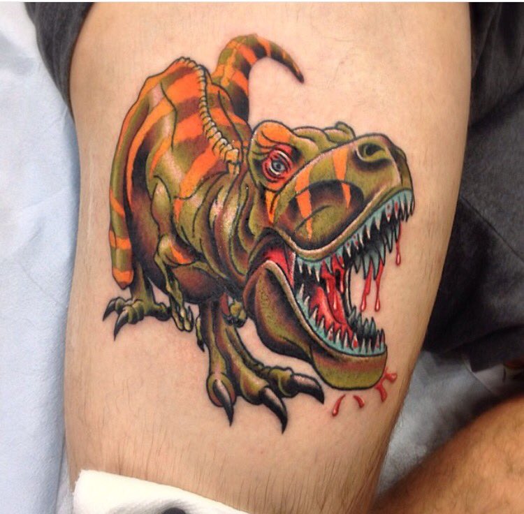 T Rex Tattoo Ideas 0084