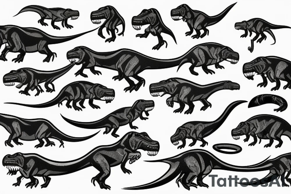 T Rex Tattoo Ideas 0098