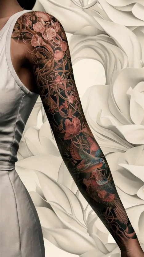 tattoo filler ideas for sleeve 0017