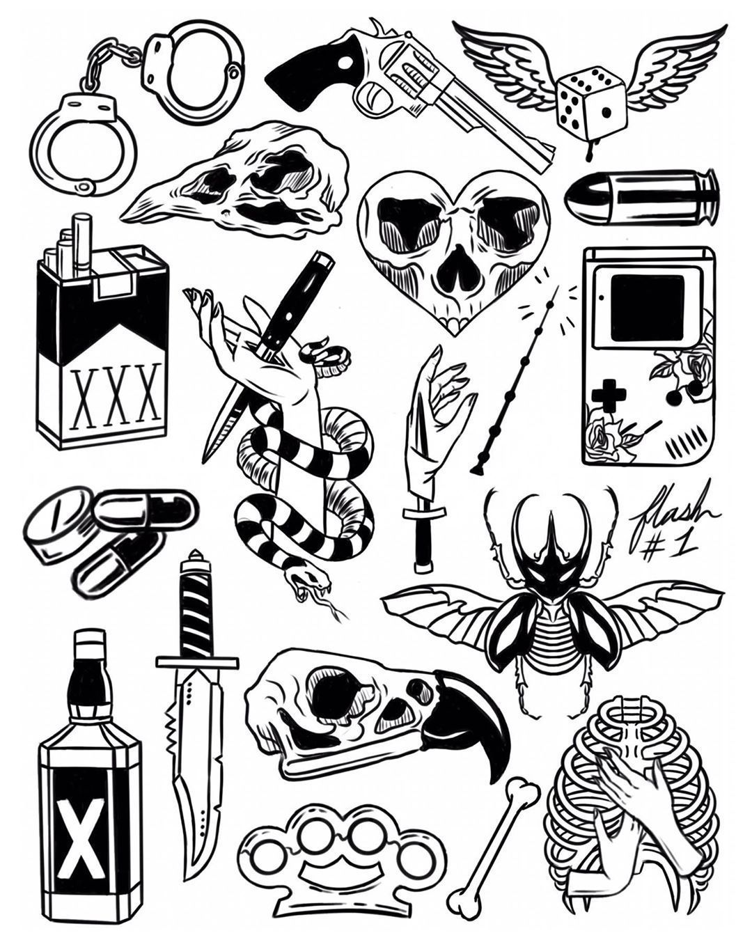 tattoo flash ideas 0037