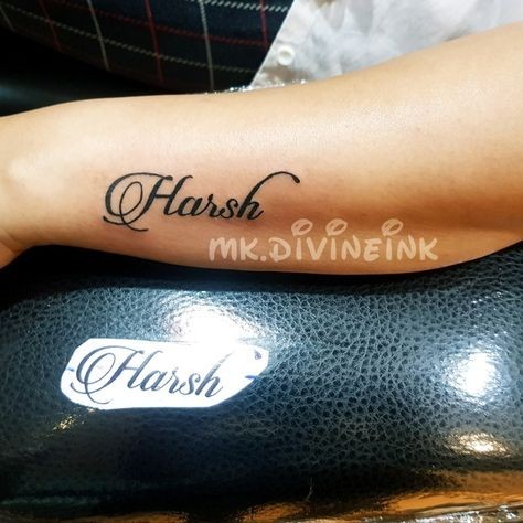 tattoo for partner’s name 0080