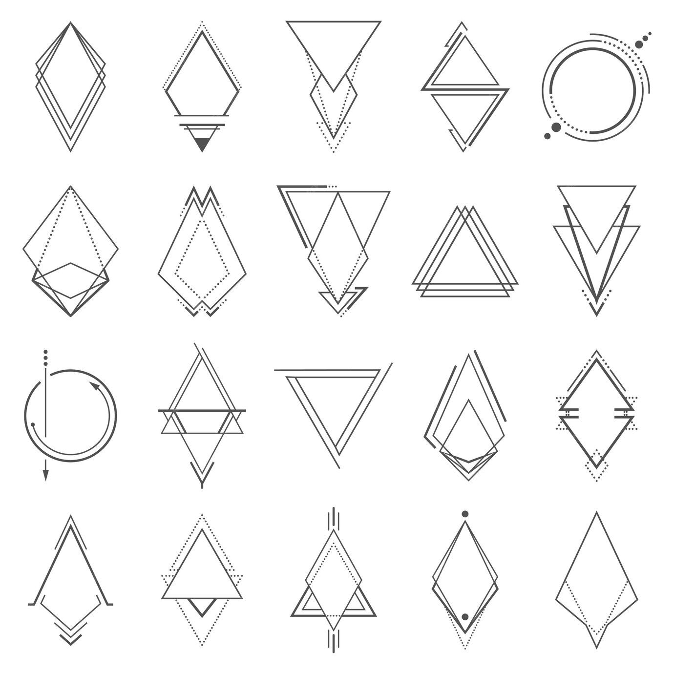 tattoo geometric ideas 0077