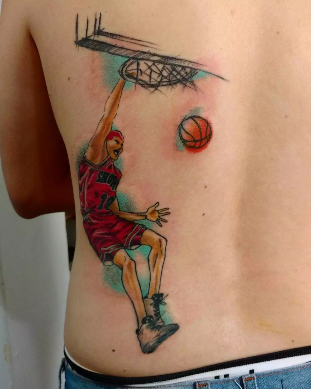 tattoo ideas basketball 0040