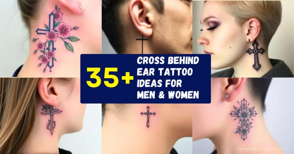 tattoo ideas for behind ear 0014