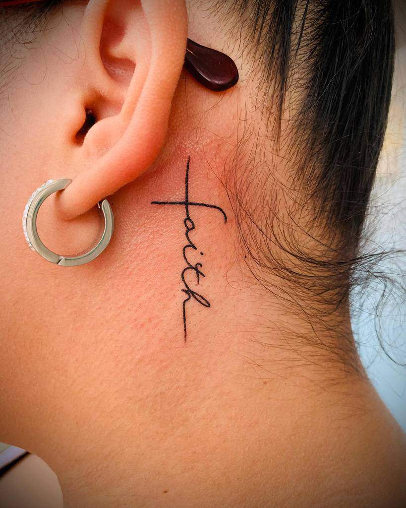 tattoo ideas for behind ear 0020