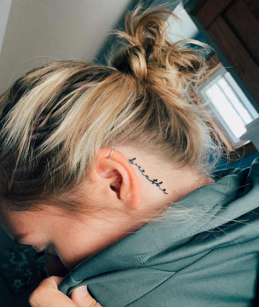 tattoo ideas for behind ear 0030