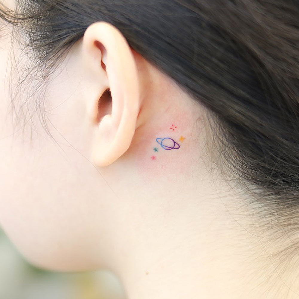 tattoo ideas for behind ear 0031