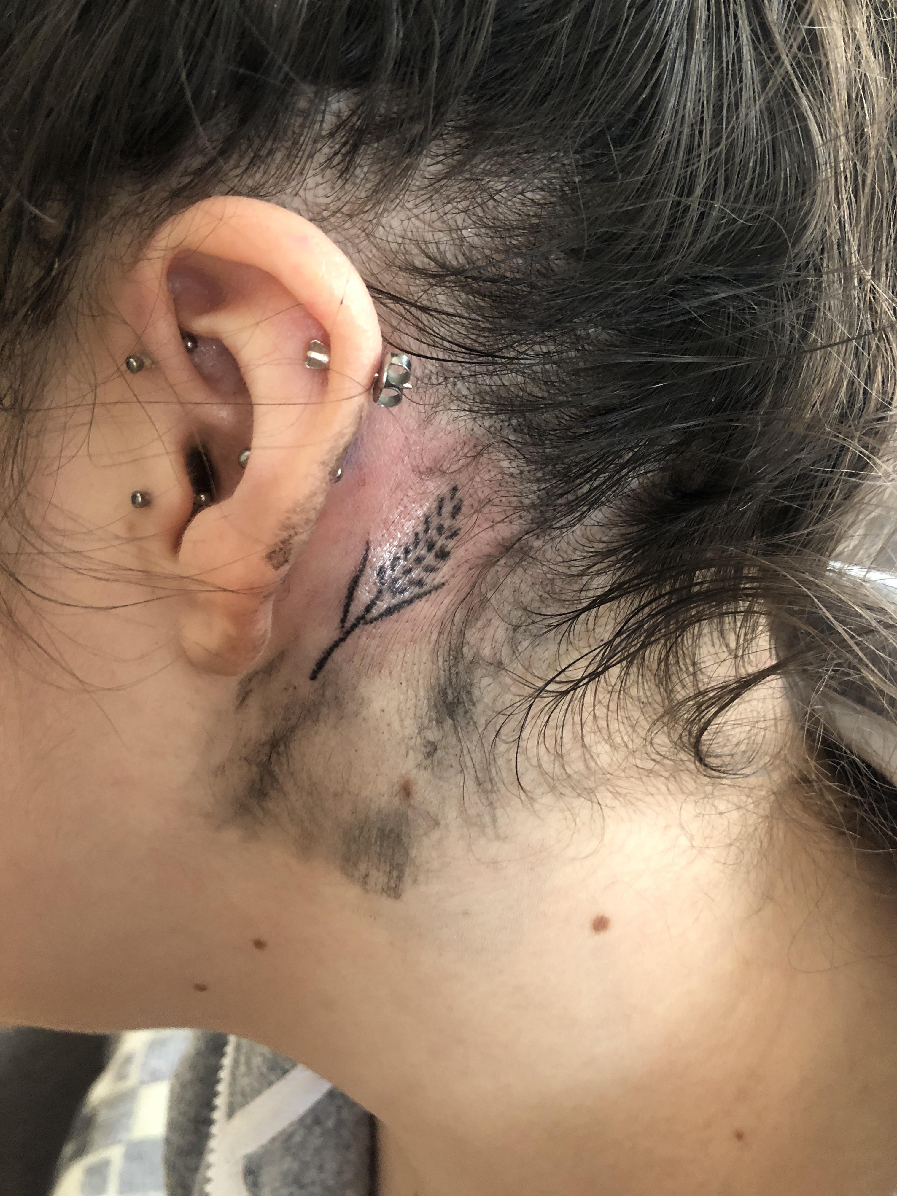 tattoo ideas for behind ear 0032