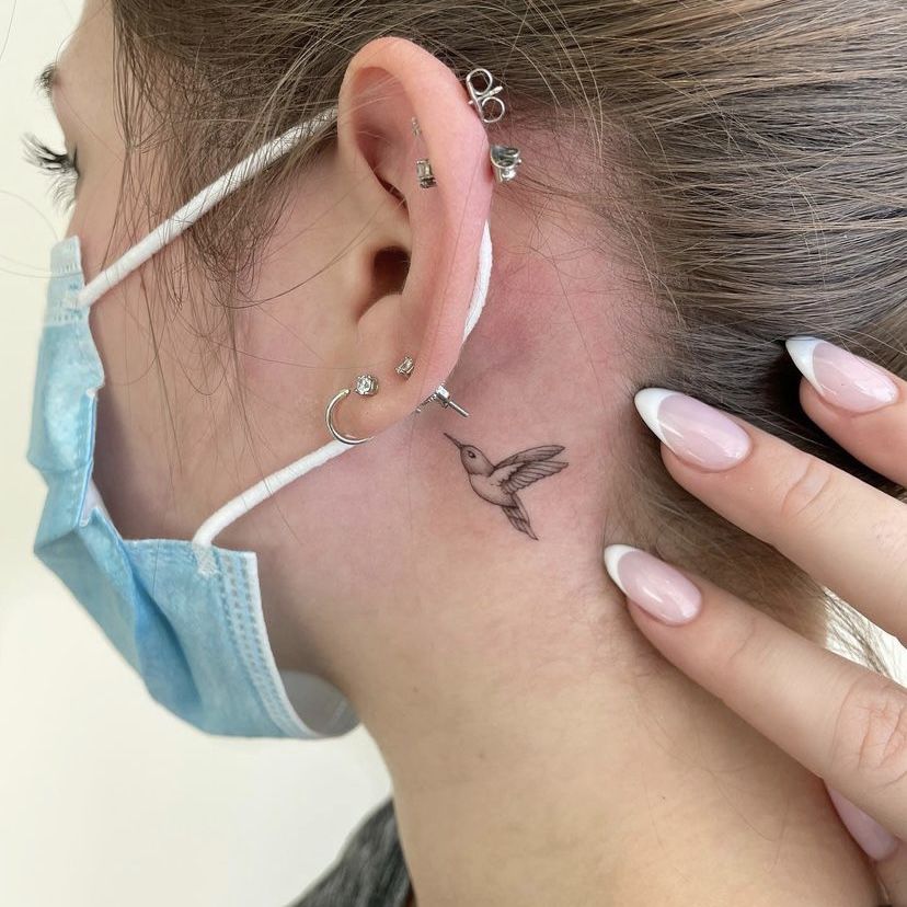 tattoo ideas for behind ear 0034