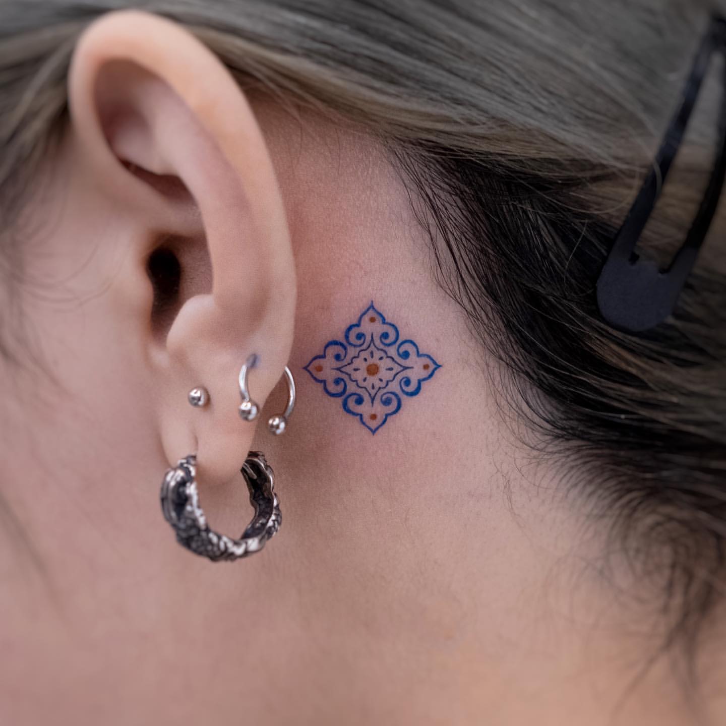 tattoo ideas for behind ear 0035