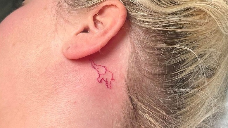 tattoo ideas for behind ear 0039