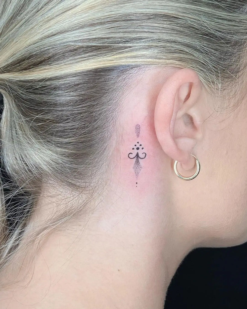 tattoo ideas for behind ear 0040