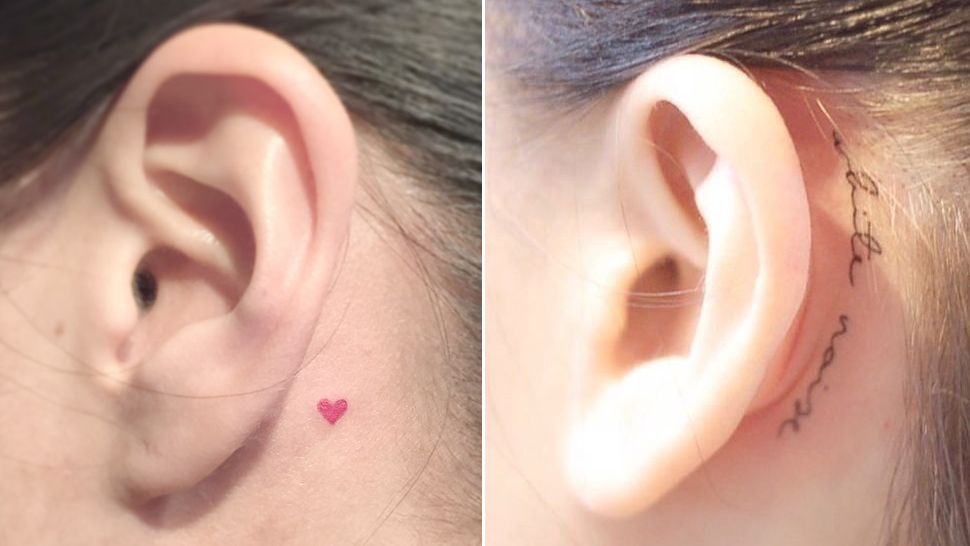 tattoo ideas for behind ear 0046