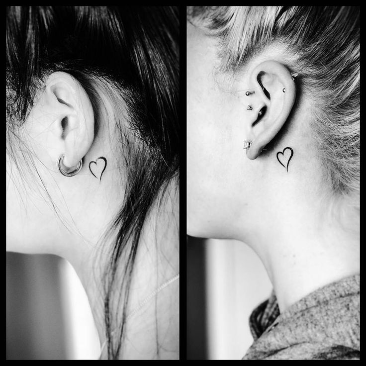 tattoo ideas for behind ear 0050