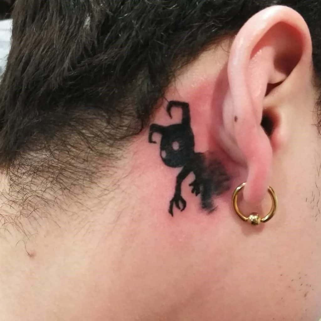 tattoo ideas for behind ear 0060