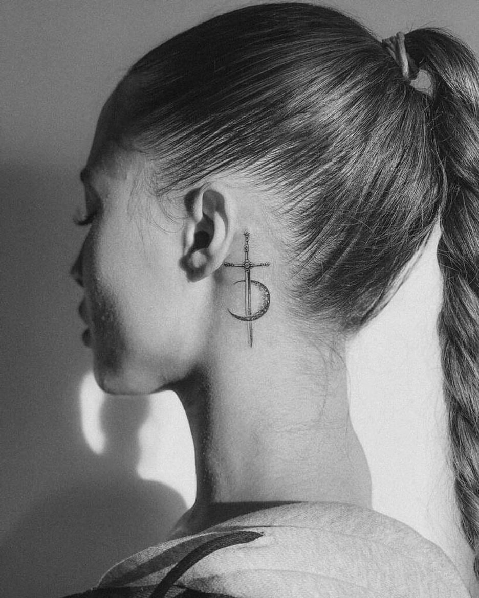 tattoo ideas for behind ear 0061