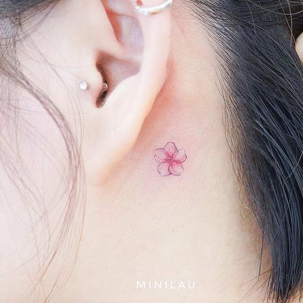 tattoo ideas for behind ear 0086