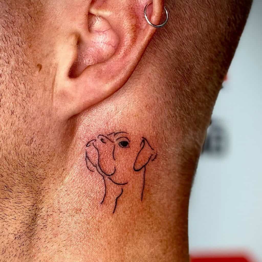 tattoo ideas for behind ear 0096