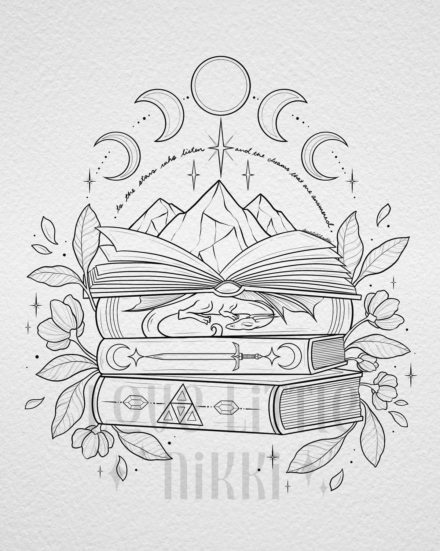 tattoo ideas for books 0042