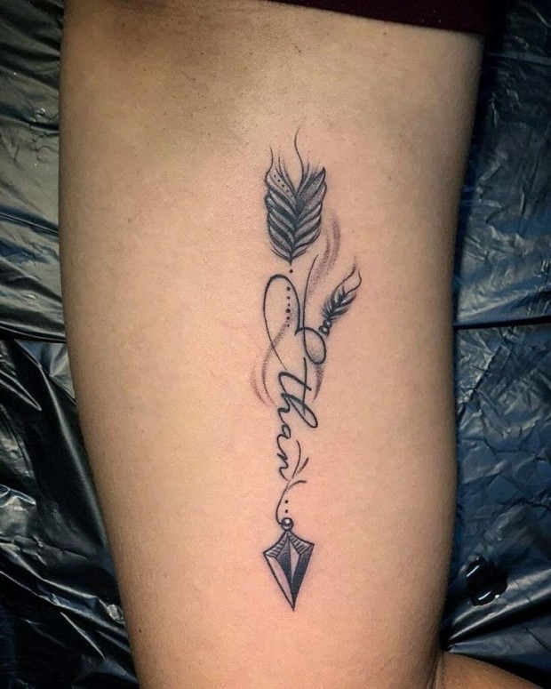 tattoo ideas for daughters name 0068