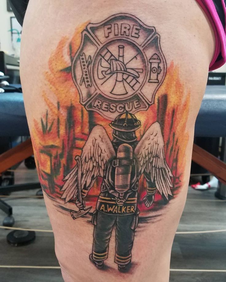 tattoo ideas for firefighters 0014