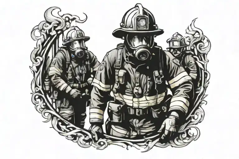 tattoo ideas for firefighters 0031