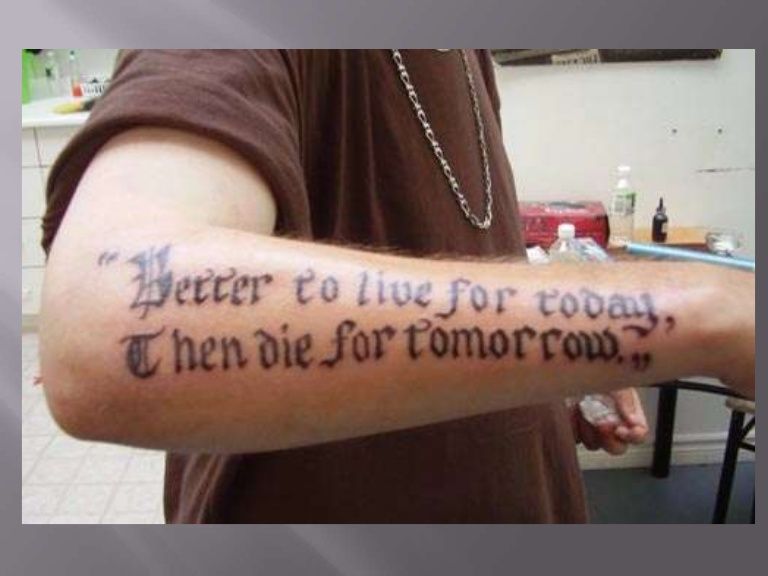 tattoo ideas for funny sayings 0028