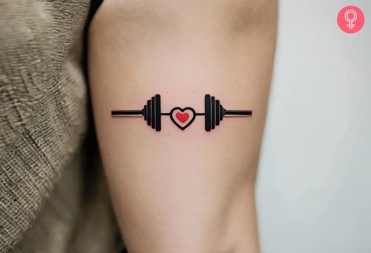 tattoo ideas for gym lovers 0025