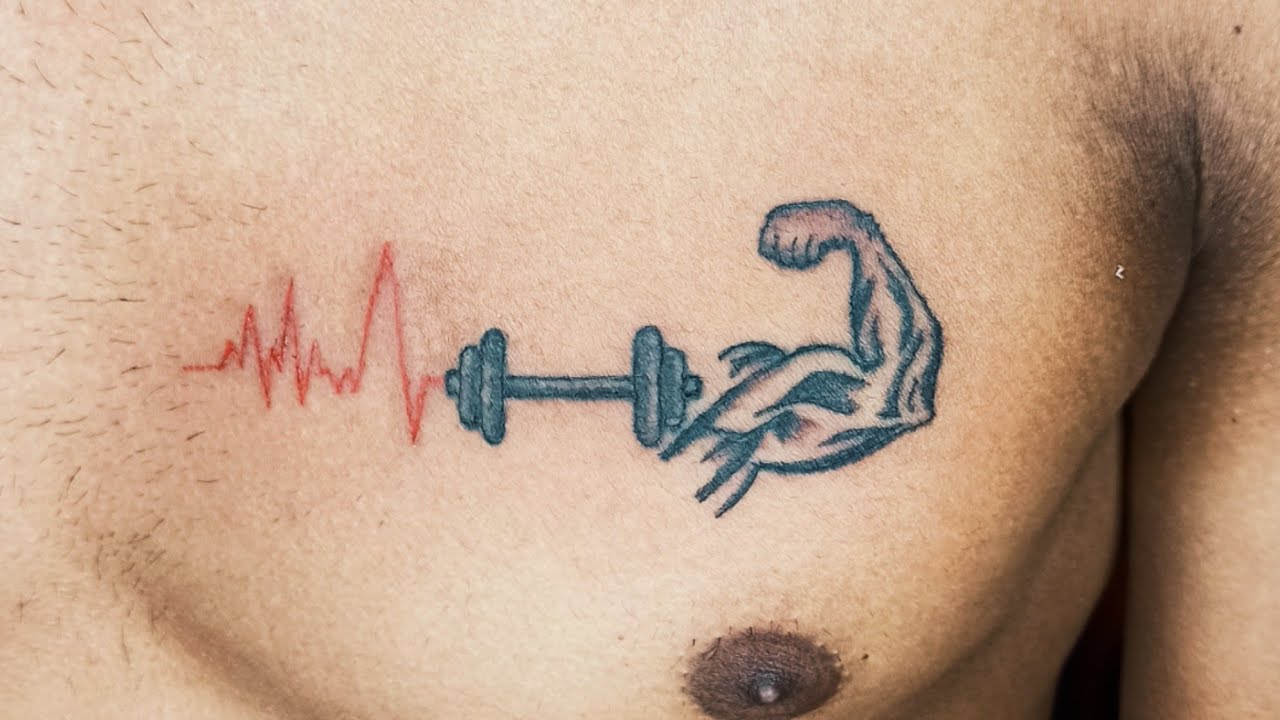 tattoo ideas for gym lovers 0035