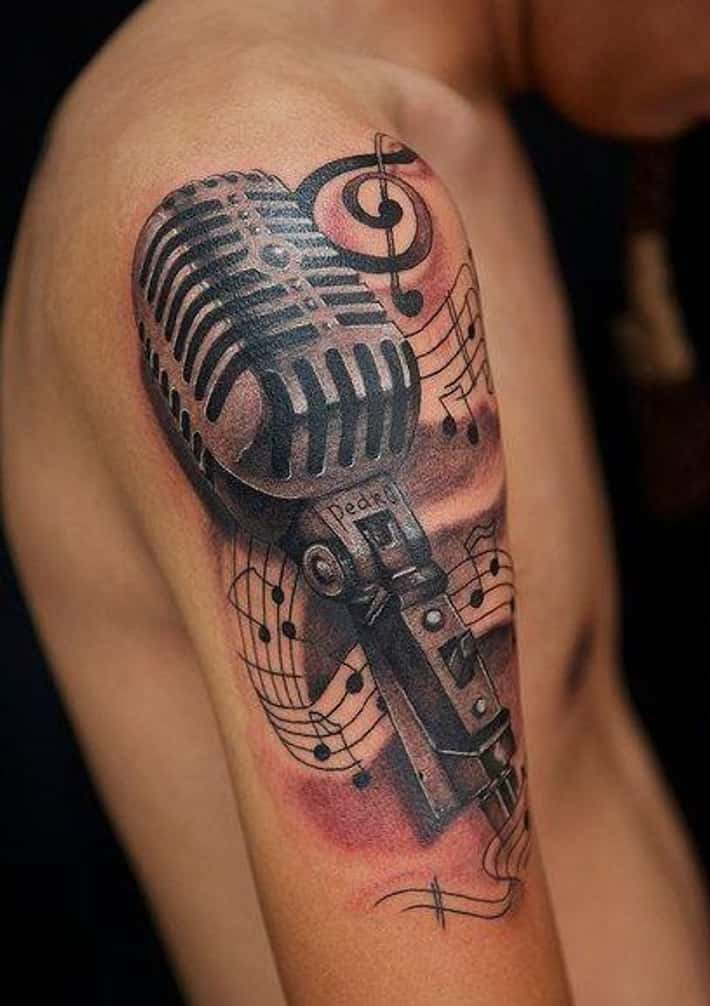 tattoo ideas for music lovers 0023