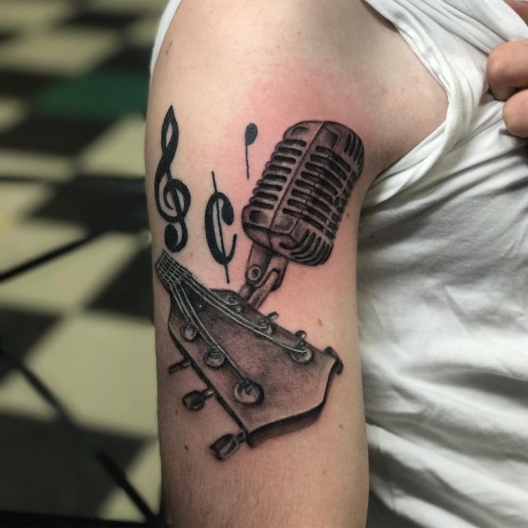 tattoo ideas for music lovers 0080