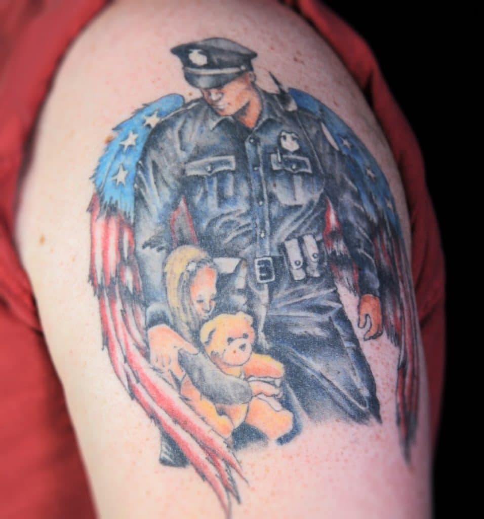 tattoo ideas for police 0019