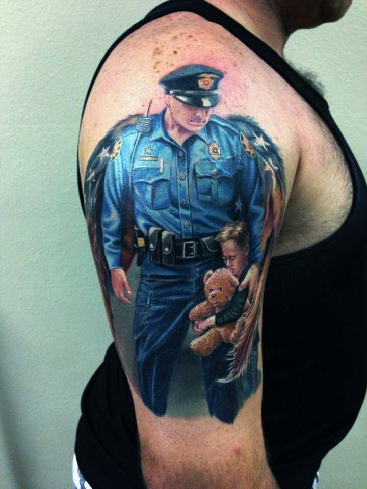 tattoo ideas for police 0023