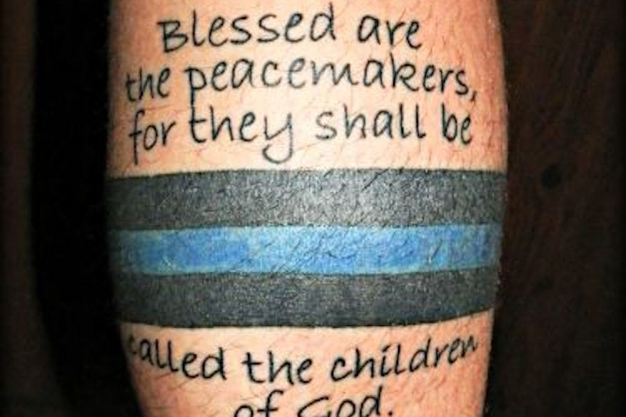 tattoo ideas for police 0026