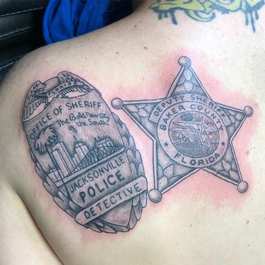 tattoo ideas for police 0046