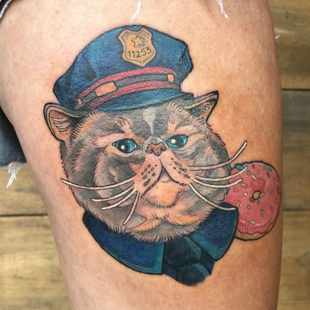 tattoo ideas for police 0069