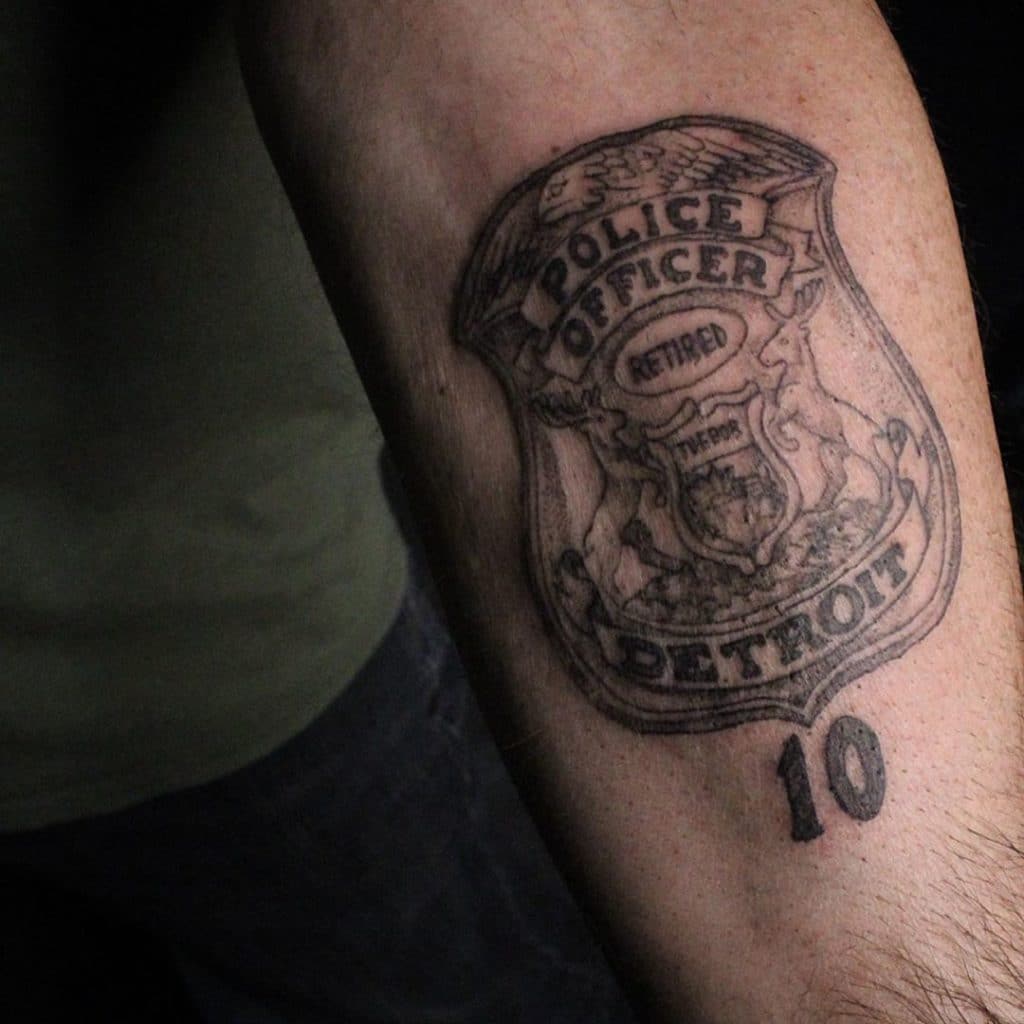 tattoo ideas for police 0080