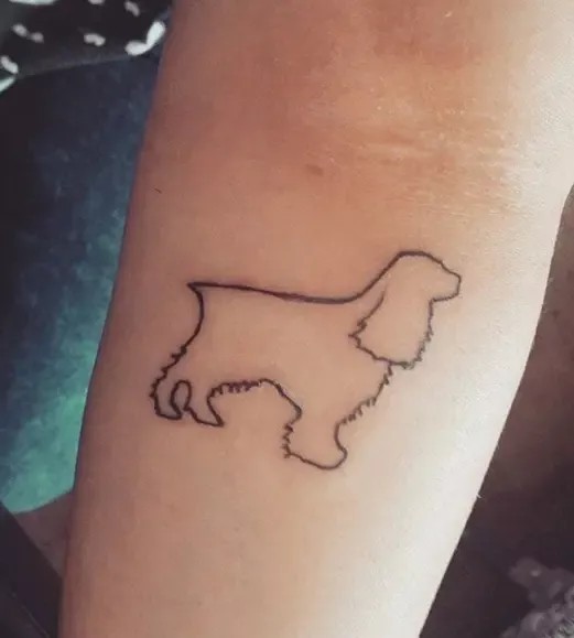 tattoo ideas for silver lab dog 0039