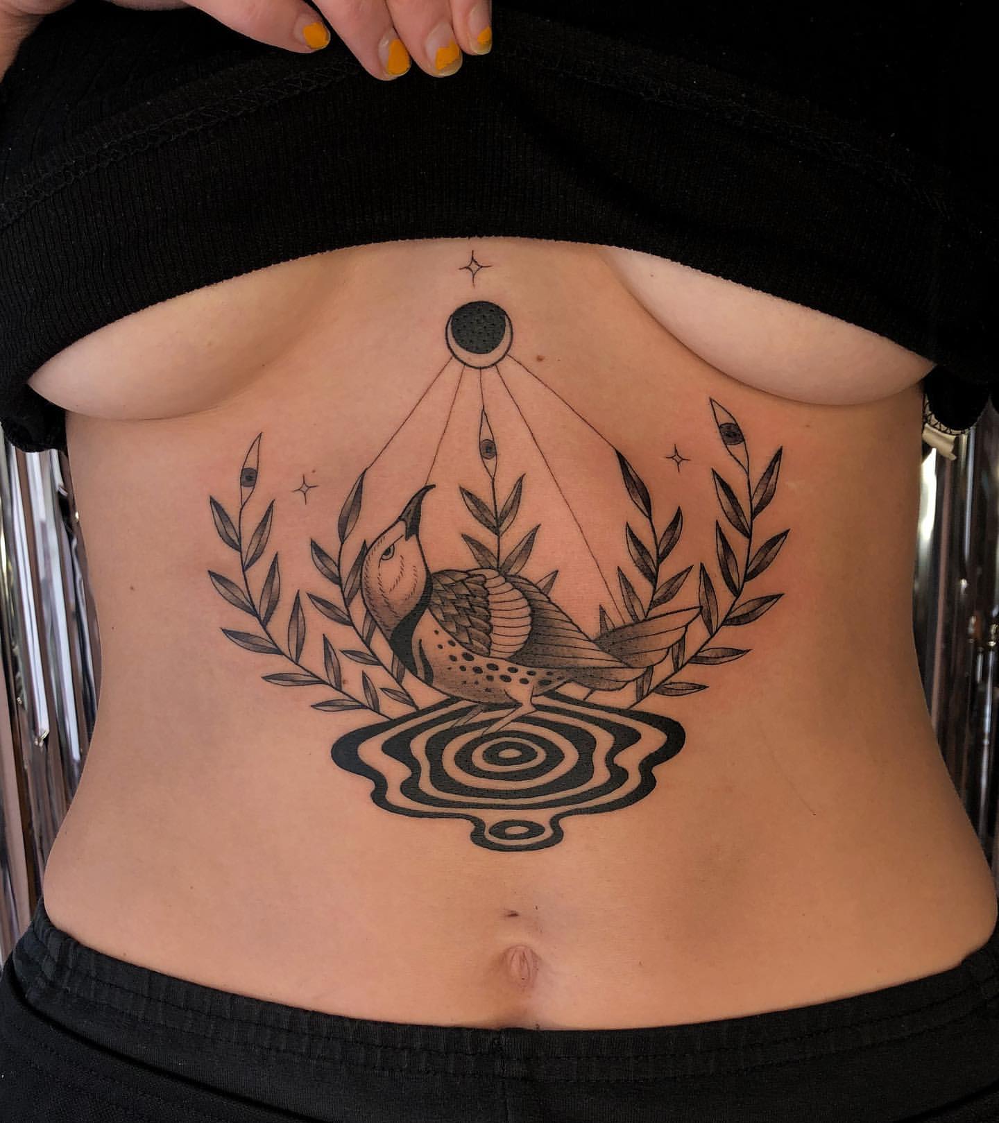 tattoo ideas for stomach 0042