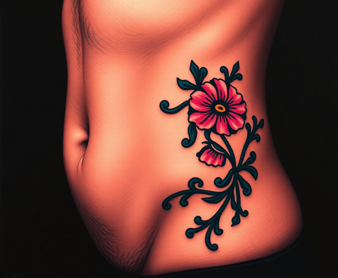 tattoo ideas for stomach 0050