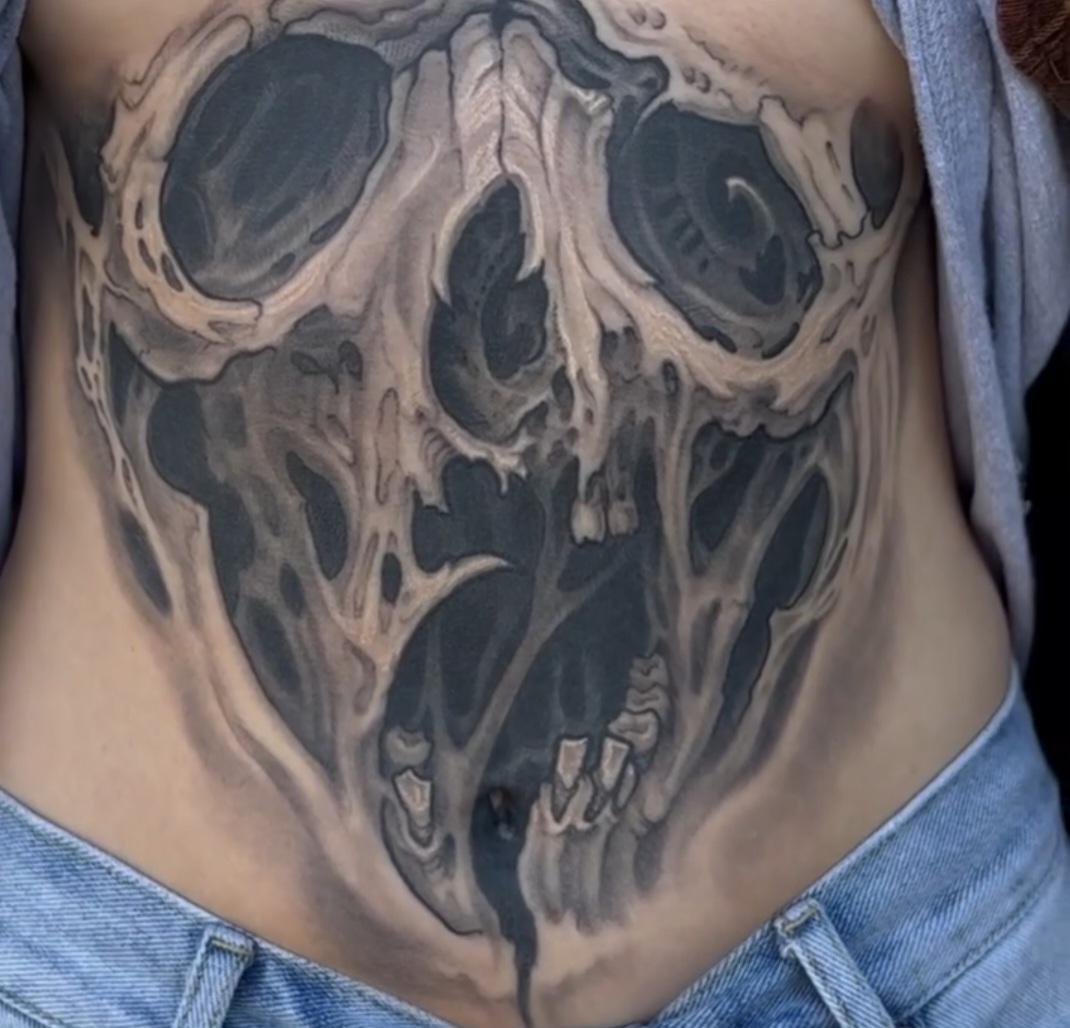 tattoo ideas for stomach 0070