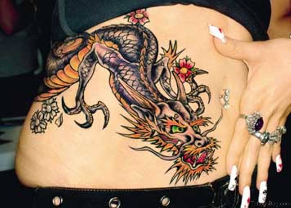 tattoo ideas for stomach 0098