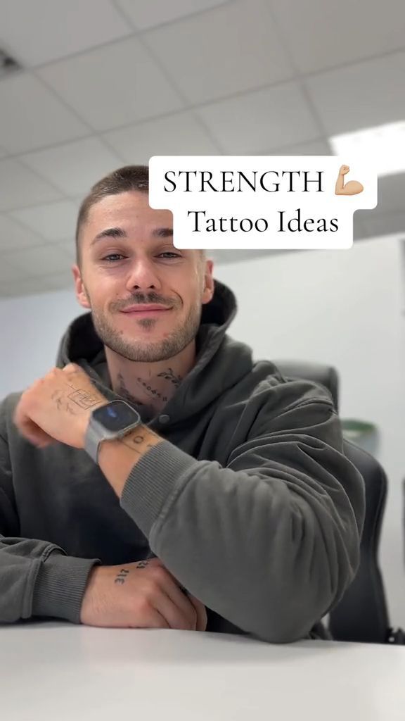 tattoo ideas for strength 0044