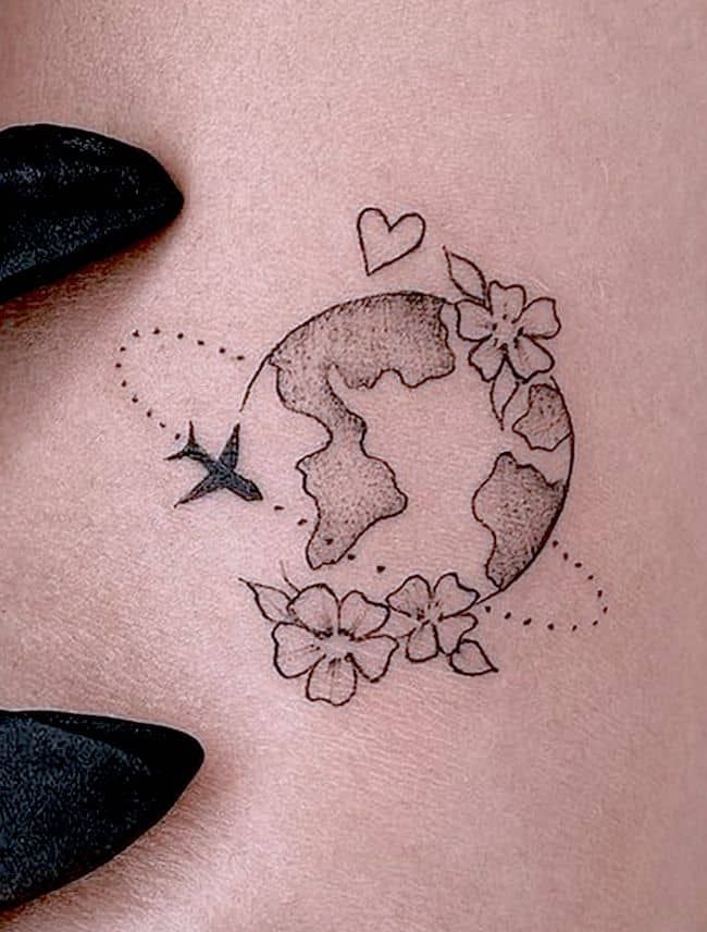 tattoo ideas for traveling 0015