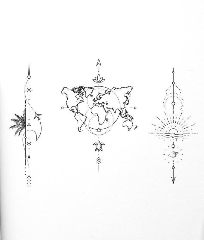 tattoo ideas for traveling 0034