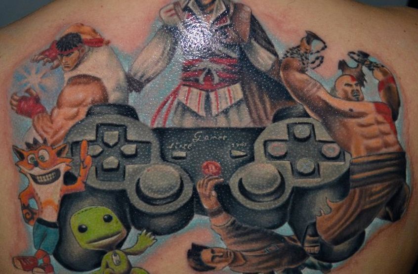 tattoo ideas for video games 0069