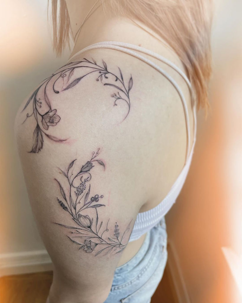 tattoo ideas for woman shoulder 0025